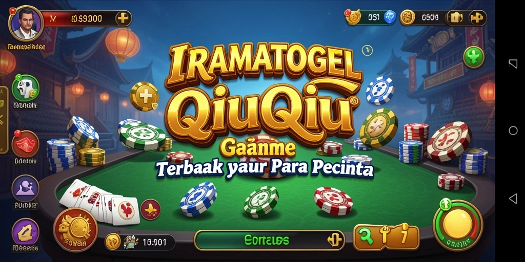 Gameplay seru dalam permainan QiuQiu IRAMATOGEL.