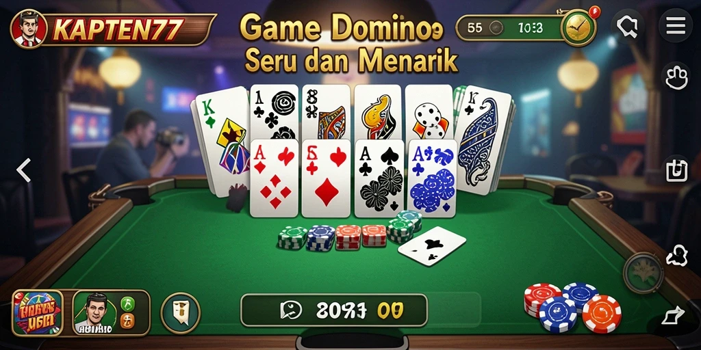 Tampilan gameplay seru KAPTEN77 dalam aksi.