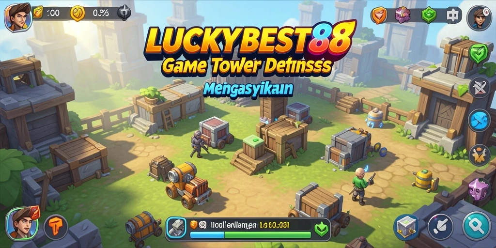 Tampilan gameplay LUCKYBEST88 yang intens dan menantang.