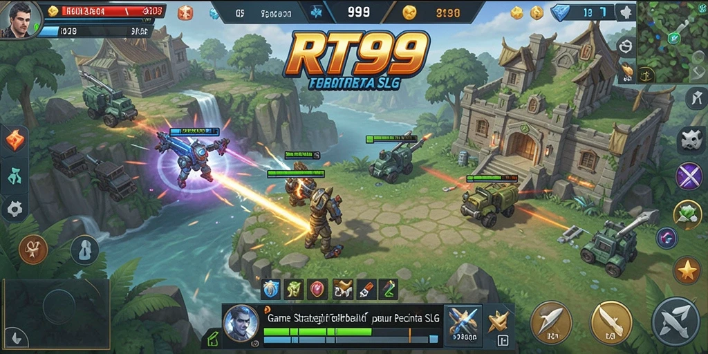 Tampilan gameplay RT99 yang seru dan strategis.